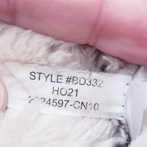 J. Crew Leather Shearling Lug Sole Nordic Ankle Hiker Boot Soft YellowCol Size 9 - Picture 10 of 10